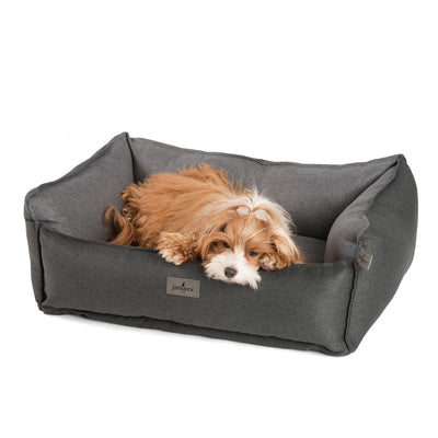 B-Ware: PDB2018 LUXURY Premium Hundebett, Orthopädisches Hundesofa mit Memory Foam Füllung, Extra-hohe Seitenränder, OEKOTEX Stoffbezug, waschbar