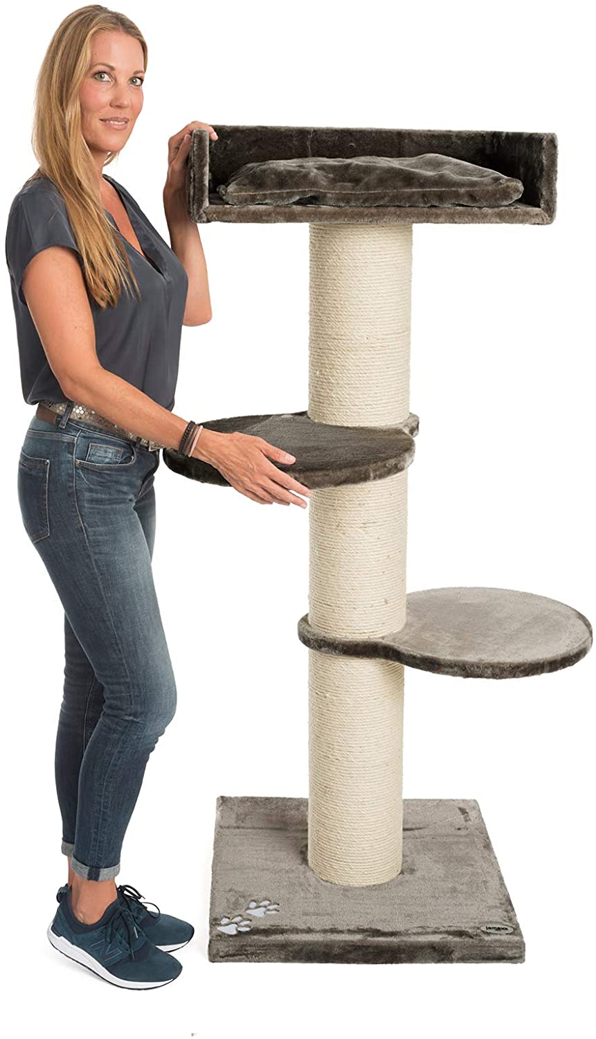 B-Ware: PCT6001, Premium XL Kratzbaum Katzenkratzbaum groß H 155cm, St –  jamaxx-pets