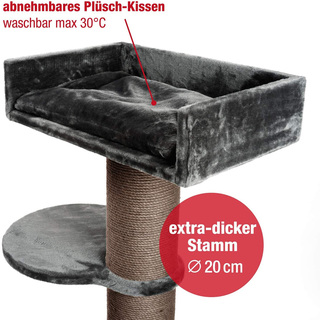 B-Ware: PCT6001, Premium XL Kratzbaum Katzenkratzbaum groß H 155cm, St –  jamaxx-pets