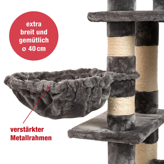 B-Ware: PCT6002, Premium Quality, XXL Premium Kratzbaum Höhe 160 cm, 1 –  jamaxx-pets