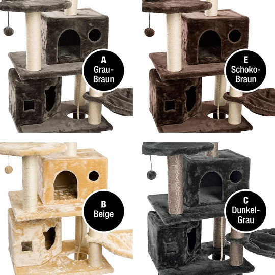 B-Ware: PCT6006, Premium Katzen Kratzbaum XXL H165cm, Extra-Stabil 9 c –  jamaxx-pets