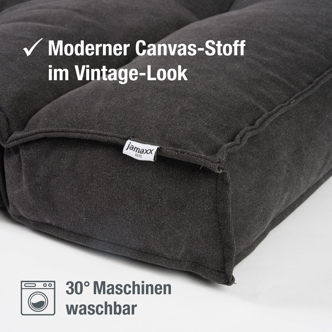 Hundebett Vintage Look - waschbar 