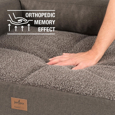 B-Ware: PDB3014 | Premium 2-in-1 Hundesofa, abnehmbare Seitenpolster, waschbar, orthopädisch