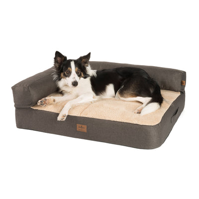 B-Ware: PDB3014 | Premium 2-in-1 Hundesofa, abnehmbare Seitenpolster, waschbar, orthopädisch