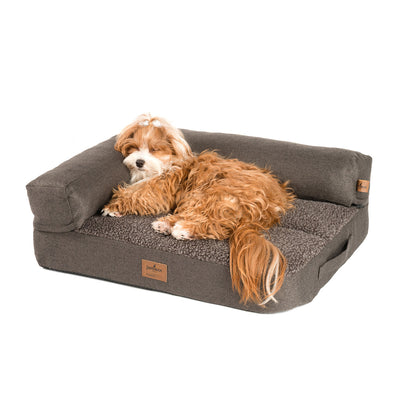 B-Ware: PDB3014 | Premium 2-in-1 Hundesofa, abnehmbare Seitenpolster, waschbar, orthopädisch