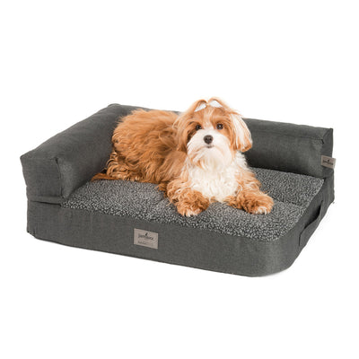 B-Ware: PDB3014 | Premium 2-in-1 Hundesofa, abnehmbare Seitenpolster, waschbar, orthopädisch