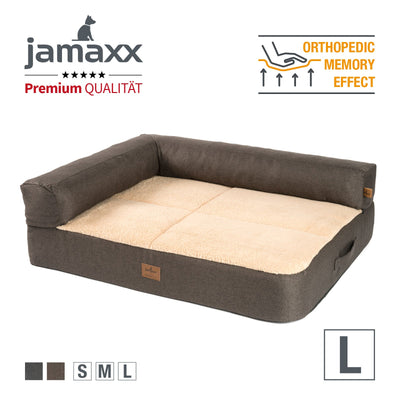 B-Ware: PDB3014 | Premium 2-in-1 Hundesofa, abnehmbare Seitenpolster, waschbar, orthopädisch