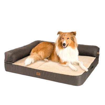 B-Ware: PDB3014 | Premium 2-in-1 Hundesofa, abnehmbare Seitenpolster, waschbar, orthopädisch
