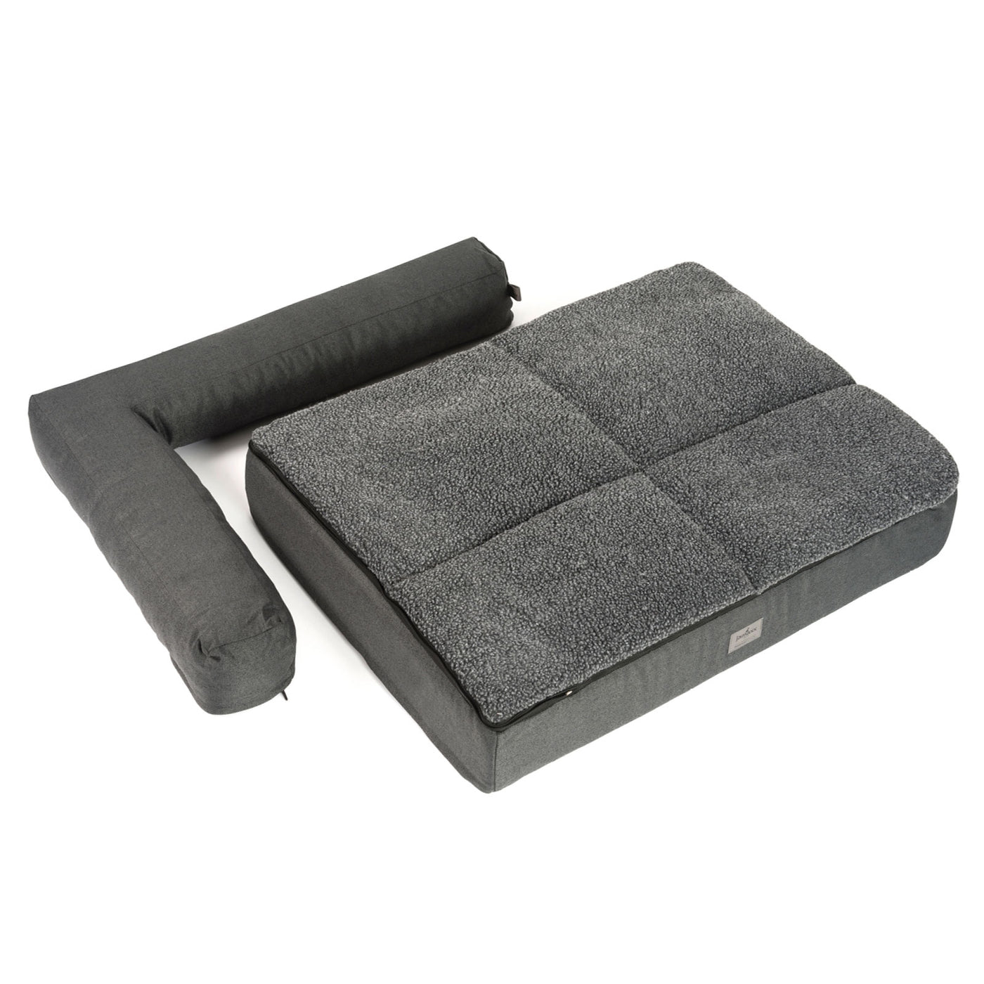 4-in-1 Hundesofa / Hundebett, waschbar, ergonomisch, bis 3XL – jamaxx-pets