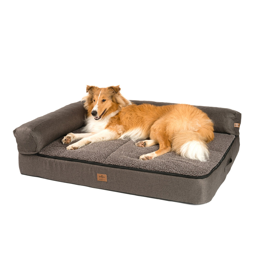Orthopädisches Hundebett Mit Visco-Schaum – Entlastung Für Gelenke & Rücken