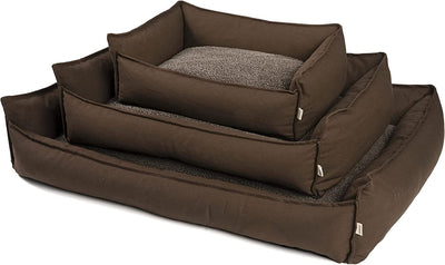 PDB2008 | Premium Hundebett / Hunde-Sofa, orthopädische Füllung, waschbar, S/M/L, 3 Farben