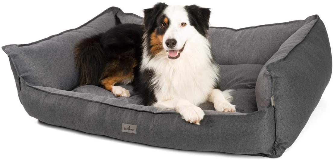 PDB2018 | LUXURY Hundebett / Hunde-Sofa, orthopädisch, extra-hohe Seiten, OEKOTEX Bezug, waschbar