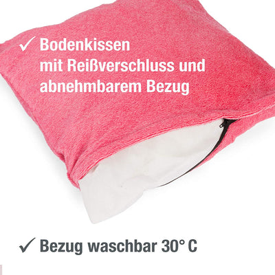 B-Ware: PDB2081 Katzen-Körbchen Kuschelig Weich, Waschbar - hochwertiger Stoff, Katzen-Bettchen auch für kleine Hunde als Kuschel-Korb
