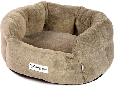 [PDB2082] - Hunde-Körbchen Flauschig Weich, Hundebett Waschbarer Bodenkissen Bezug, Dicke Weiche Polsterung