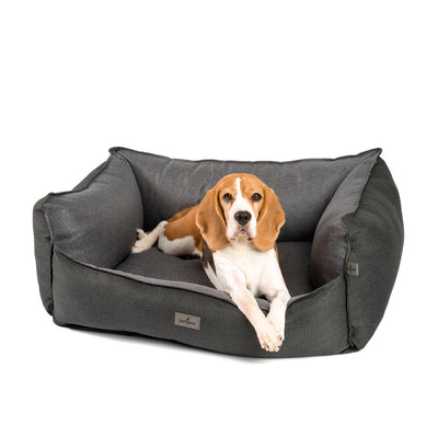 B-Ware: PDB2018 LUXURY Premium Hundebett, Orthopädisches Hundesofa mit Memory Foam Füllung, Extra-hohe Seitenränder, OEKOTEX Stoffbezug, waschbar
