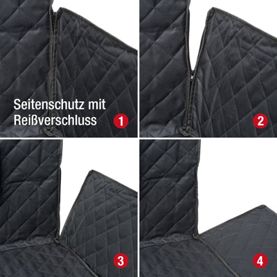 B-Ware: [PDSC1] - Auto Schondecke für Rücksitze u Kofferraum Wasserdicht Waschbar Premium Hunde-Decke für SUV Kombi oder Limousine